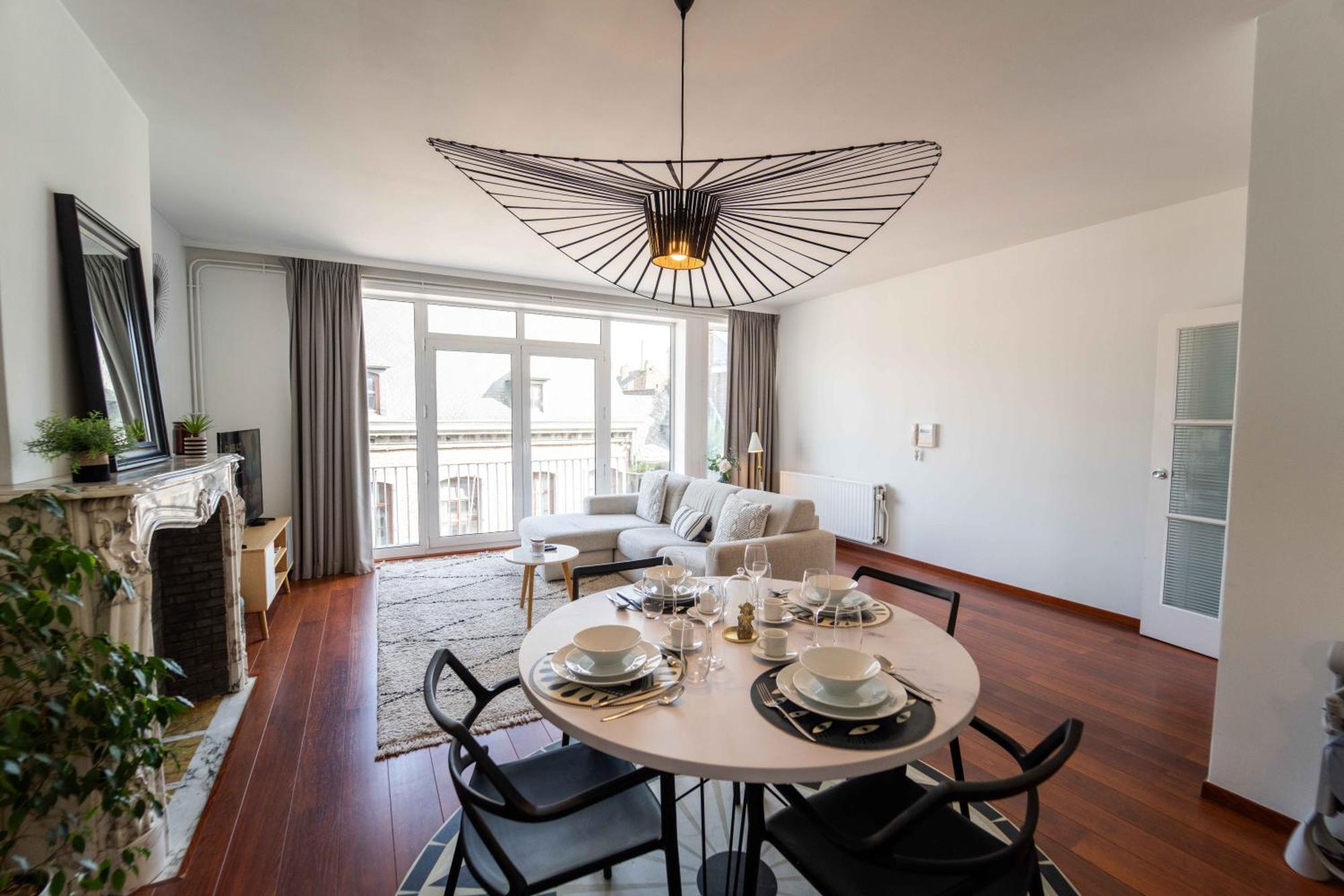 Luxury Apart' Mons City Center With Terrace Apartment Екстериор снимка